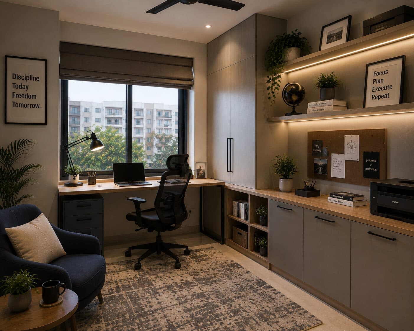 Study / Home Office renovation inspiration for a home